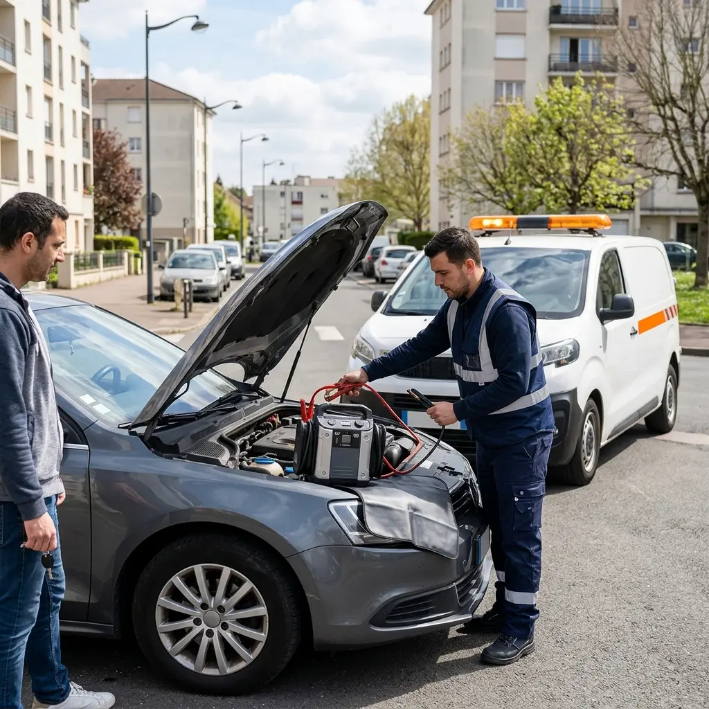 Démarrage voiture Clichy-sous-Bois (93390)