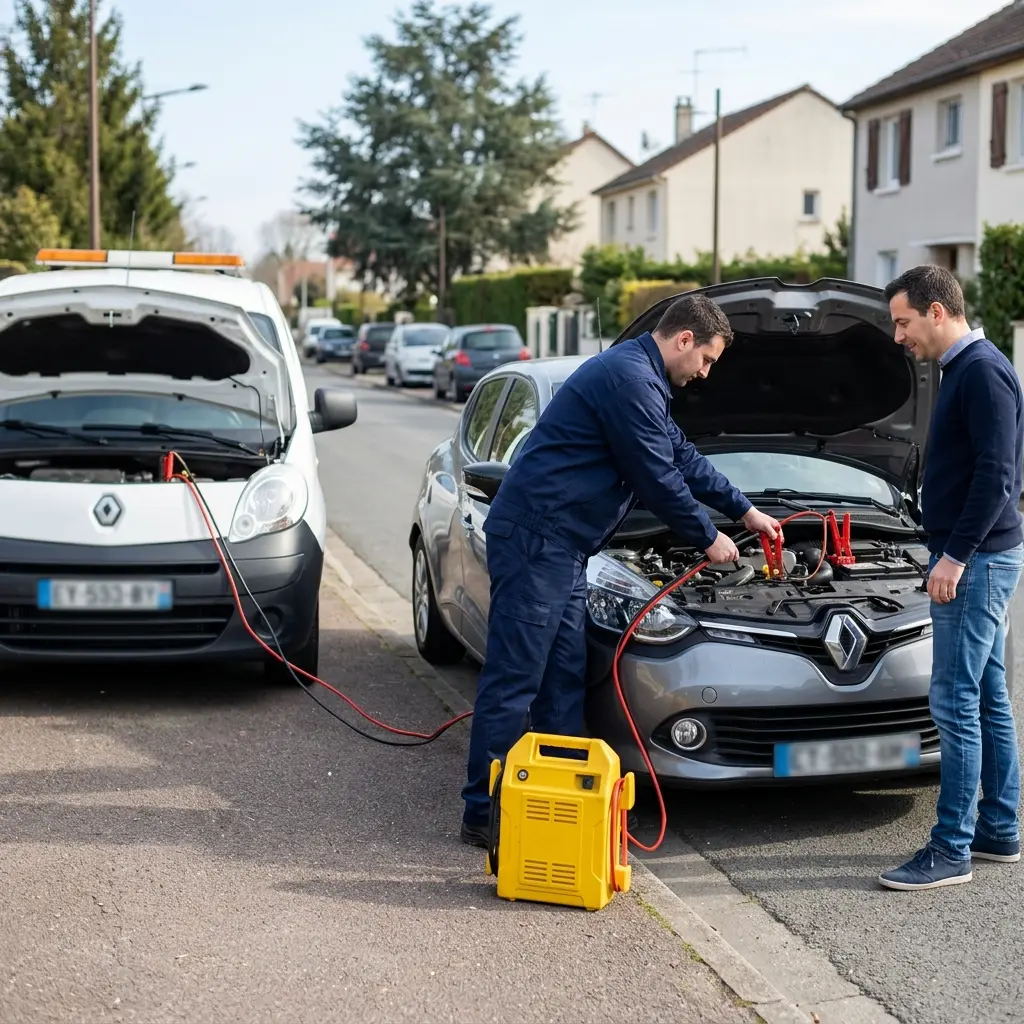 Démarrage voiture Villepinte (93420)