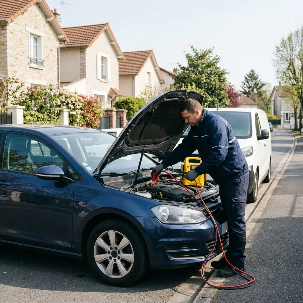 Démarrage voiture Gournay-sur-Marne (93460)