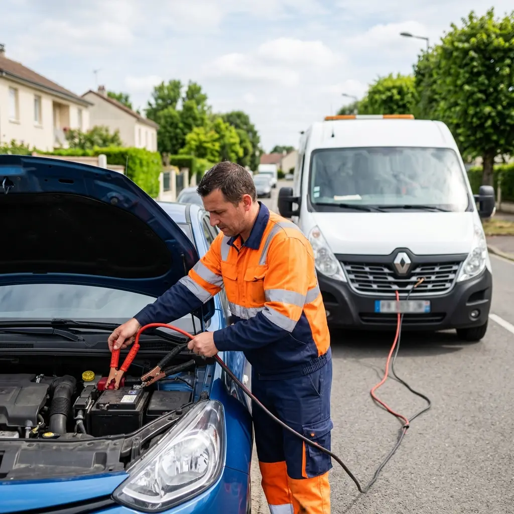 Démarrage voiture Coubron (93470)