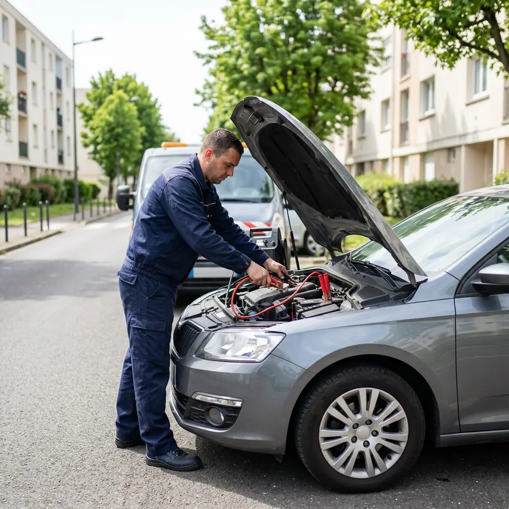 Démarrage voiture Aulnay-sous-Bois (93600)