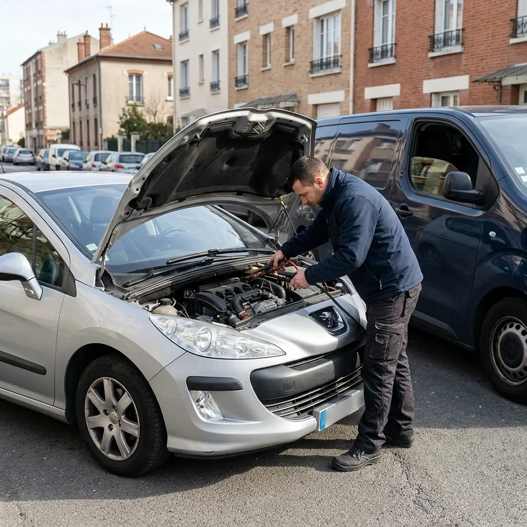 Démarrage voiture Ivry-sur-Seine (94200)