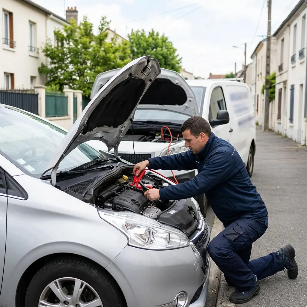 Notre méthode pour un démarrage voiture à Charenton-le-Pont