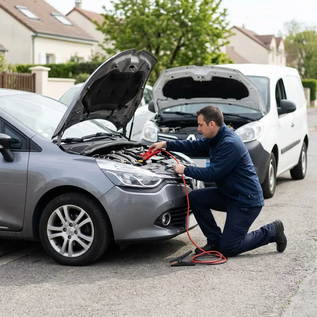Gestes utiles en cas de panne de démarrage