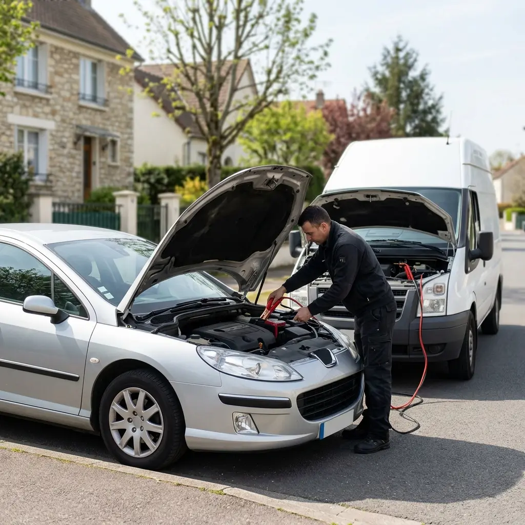 Bons réflexes pour un démarrage voiture à Queue-en-Brie