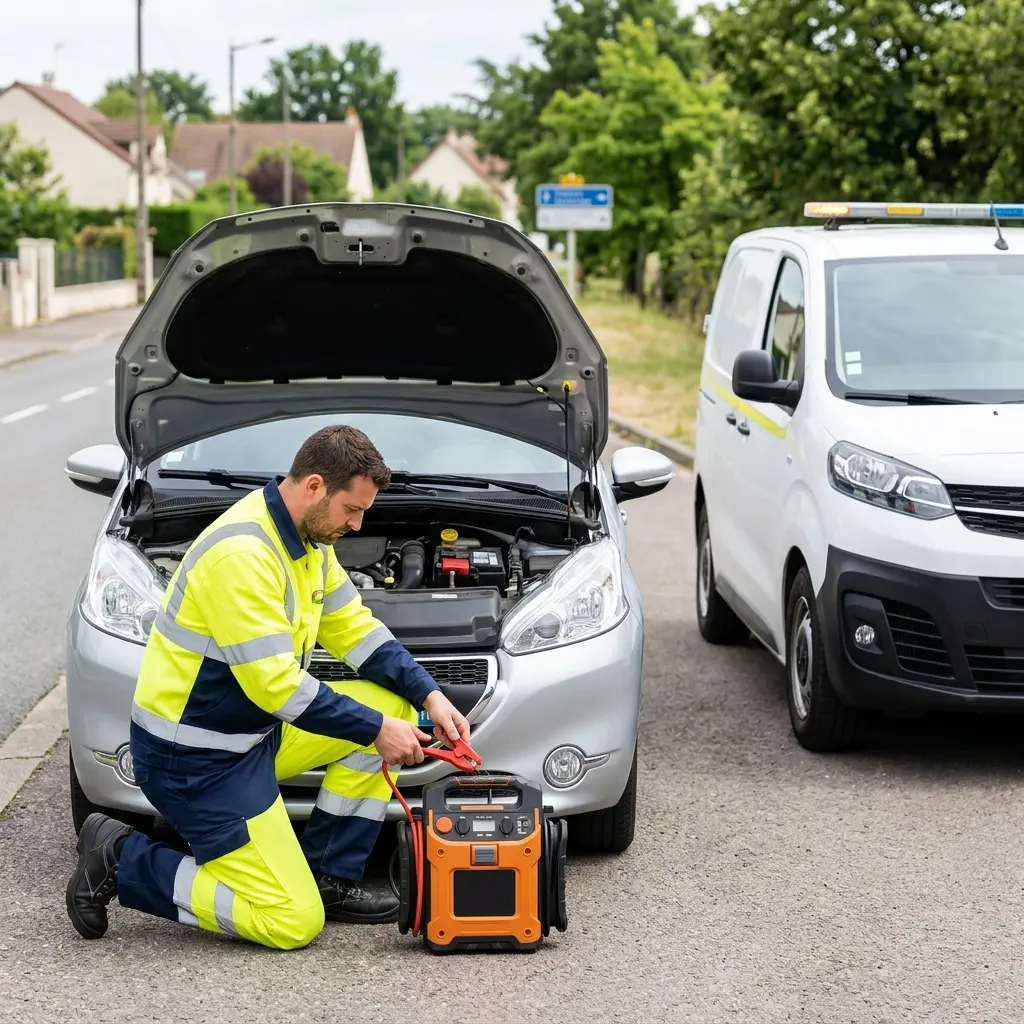 Démarrage voiture Périgny (94520)