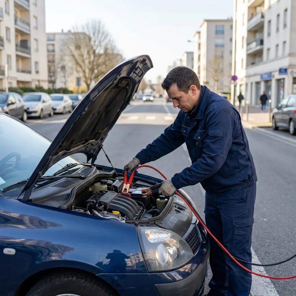 Démarrage voiture Cergy (95000)