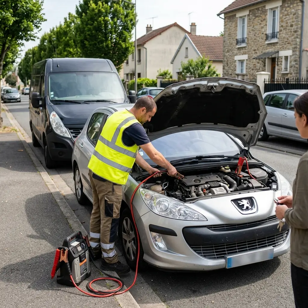 Démarrage voiture Sannois (95110)