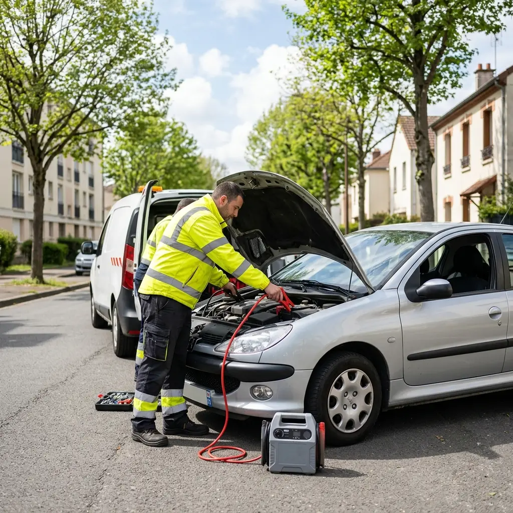 Démarrage voiture Sarcelles (95200)
