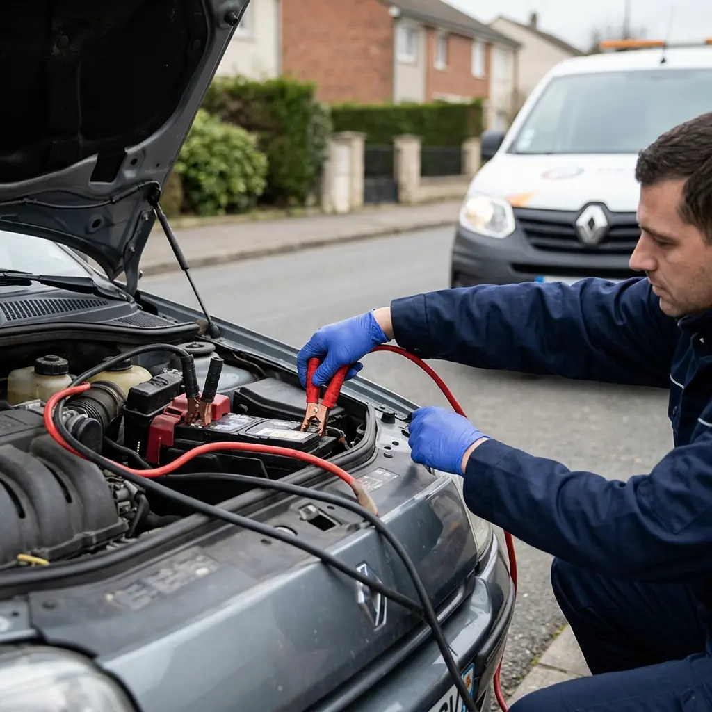 Comment se déroule le démarrage de votre voiture à Beauchamp ?