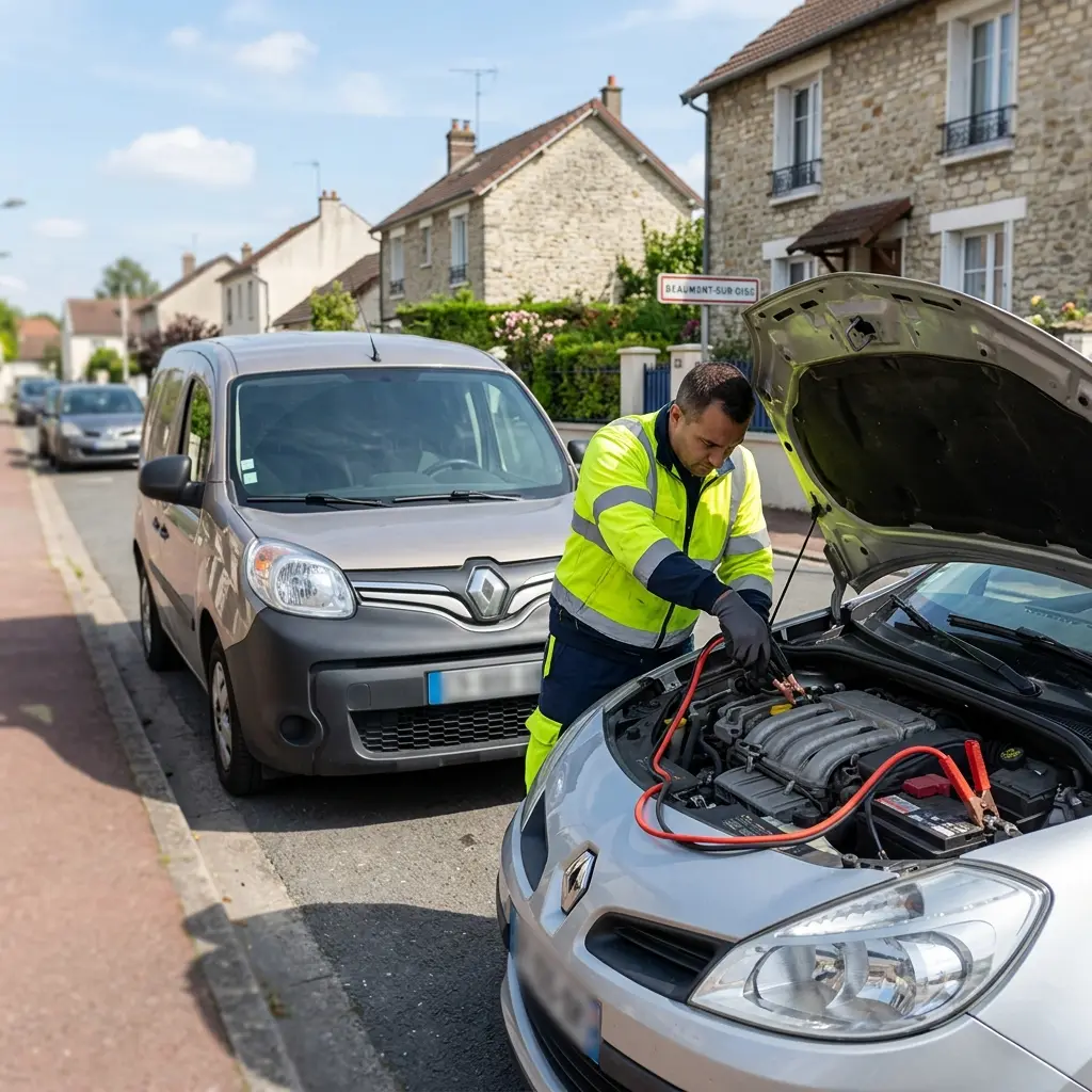 Comment se déroule l'intervention à Beaumont-sur-Oise ?