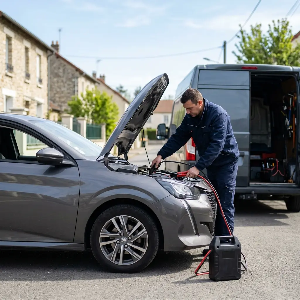 Démarrage voiture Asnières-sur-Oise (95270)