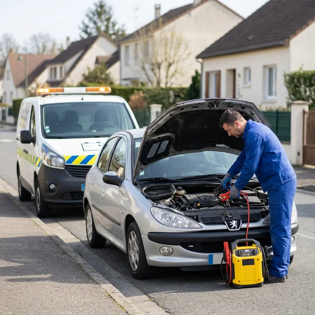 Bons réflexes à Luzarches : comment gérer une panne de démarrage et les lieux clés