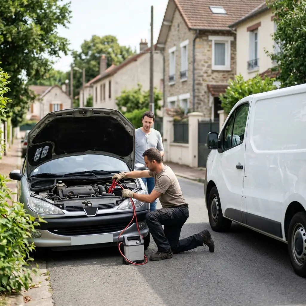Démarrage voiture Saint-Martin-du-Tertre (95270)