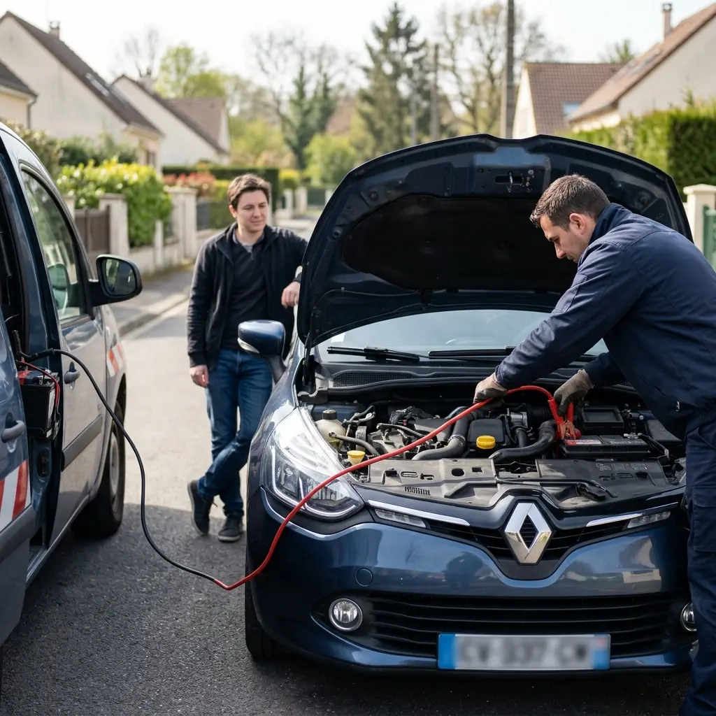 Démarrage voiture Jouy-le-Moutier (95280)