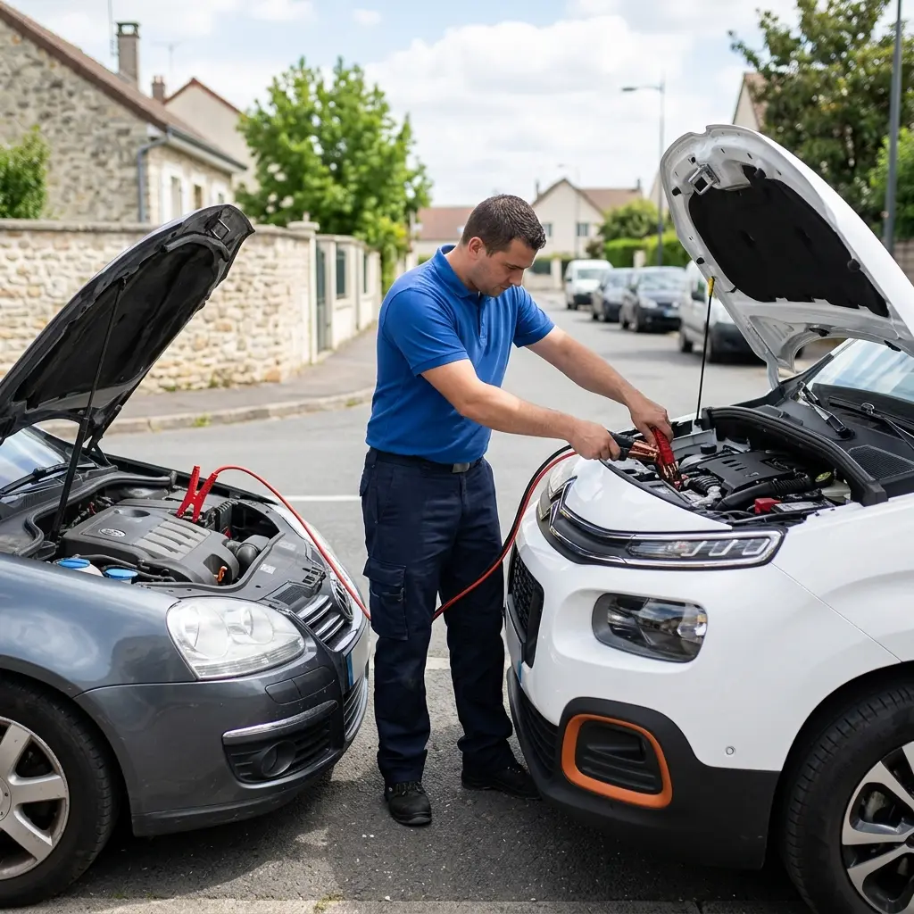 Pourquoi choisir notre dépanneur à Louvres pour le redémarrage de voiture