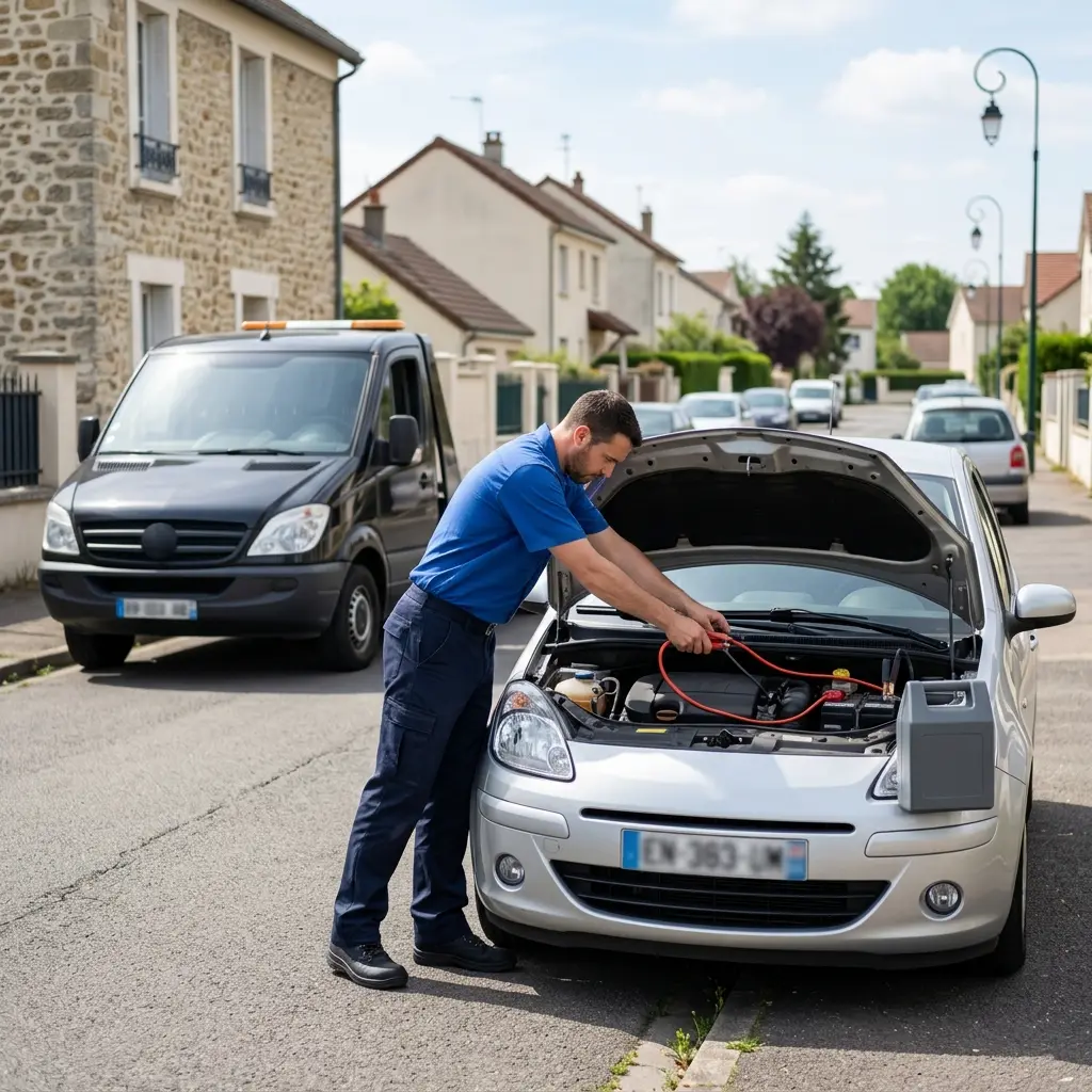 Démarrage voiture Louvres (95380)