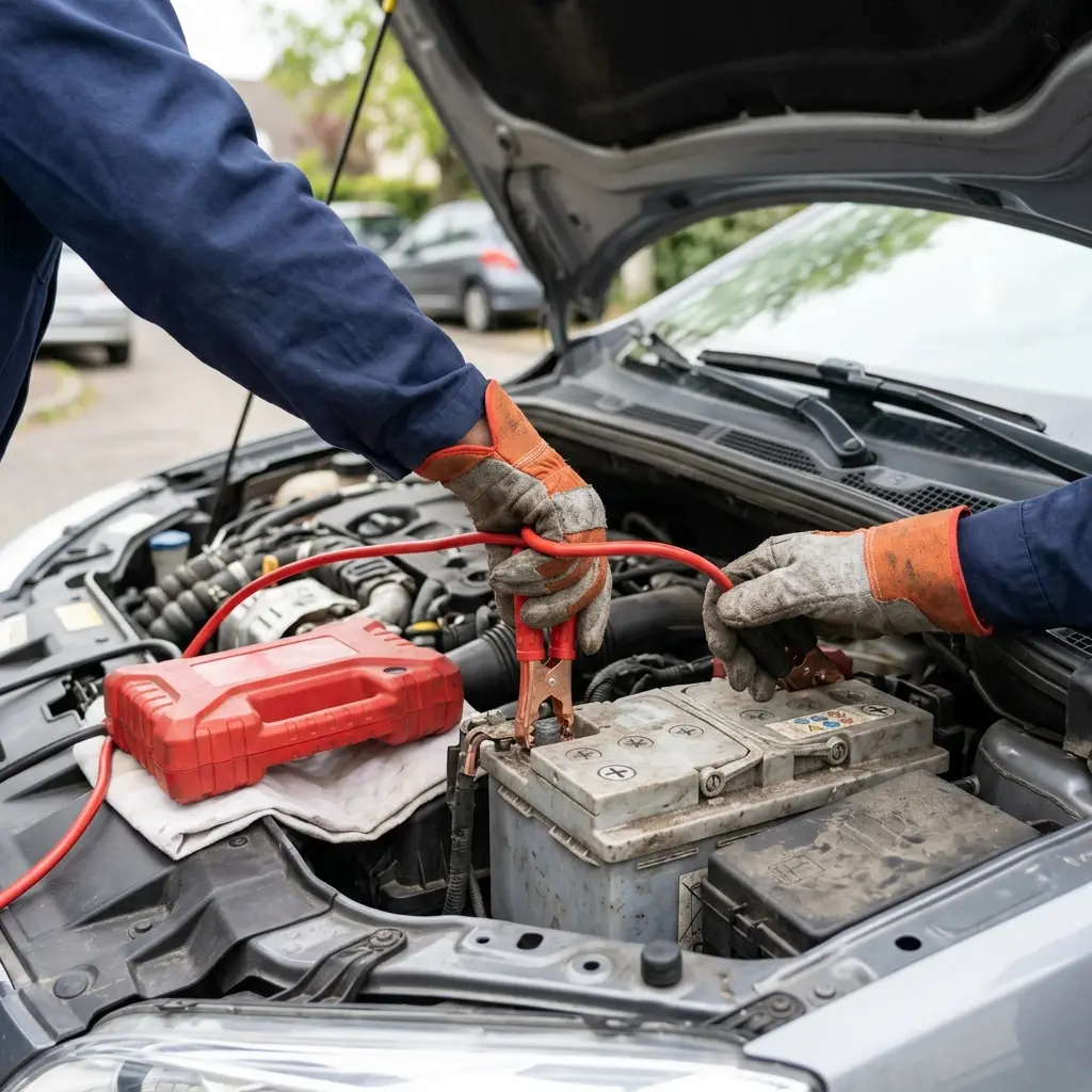 Comment se déroulent les étapes pour remédier à un problème de démarrage à Saint‑Prix ?