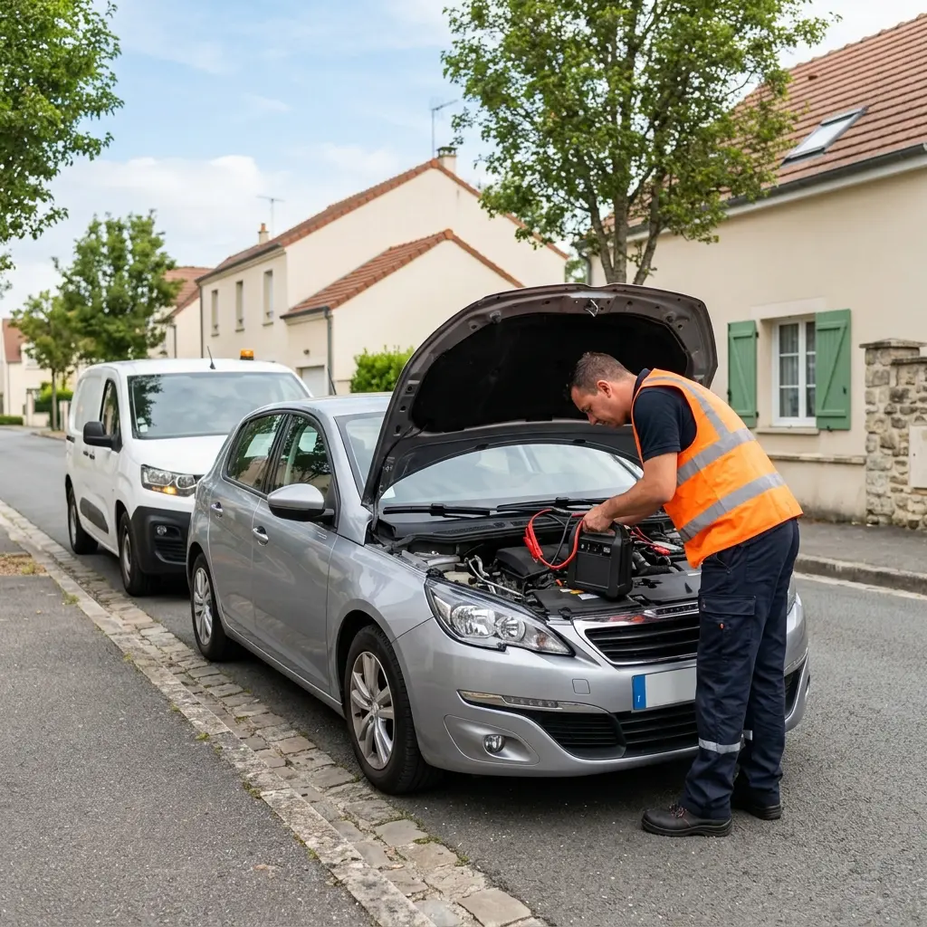 Démarrage voiture Saint-Prix (95390)