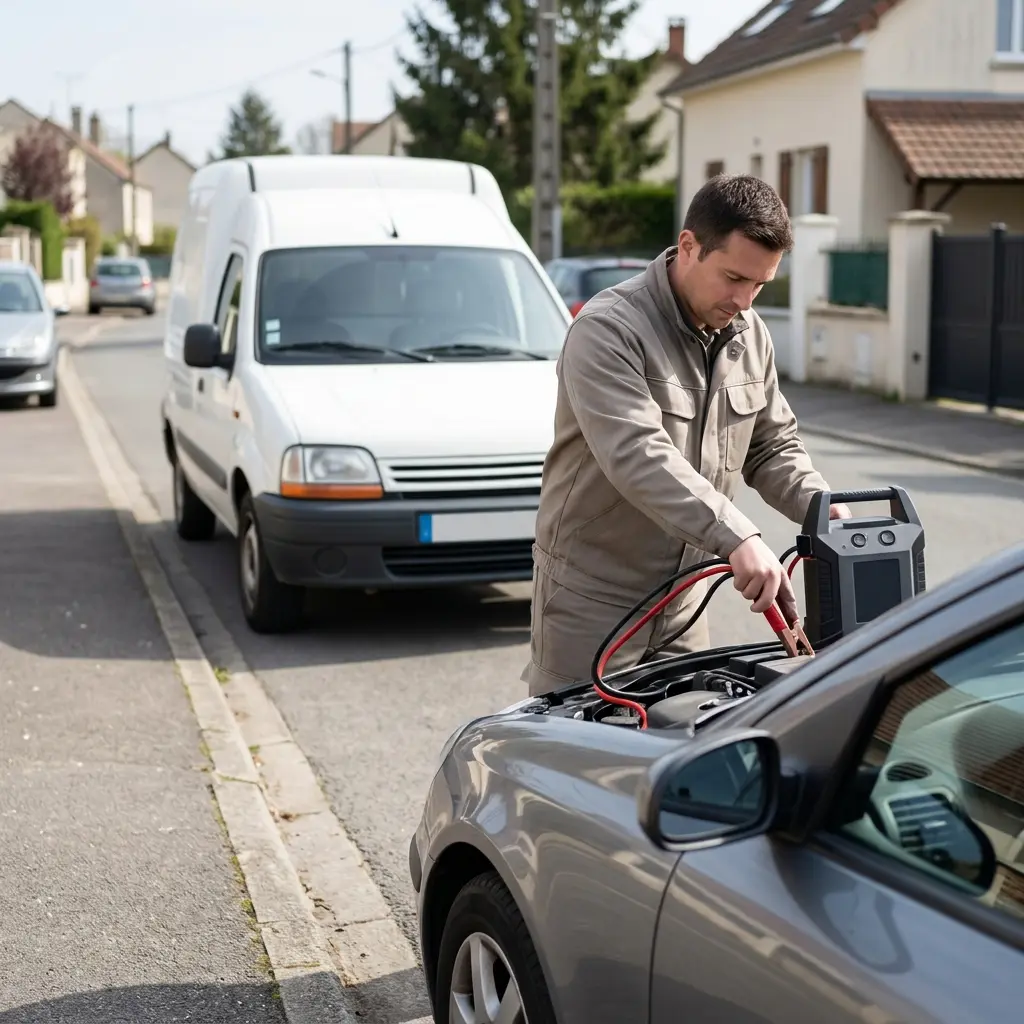 Comment se passe l'aide au démarrage à Magny-en-Vexin ?