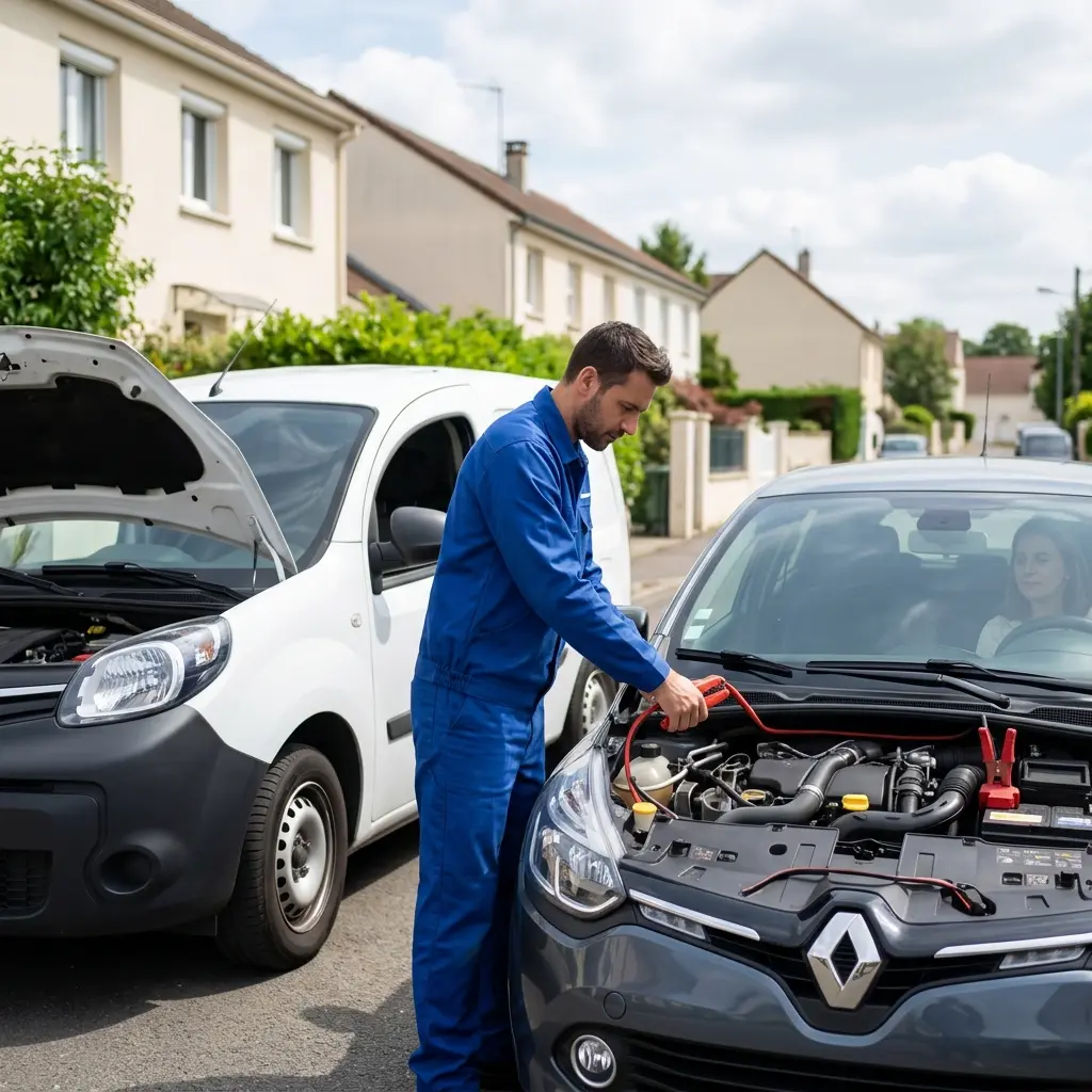 Démarrage voiture Écouen (95440)