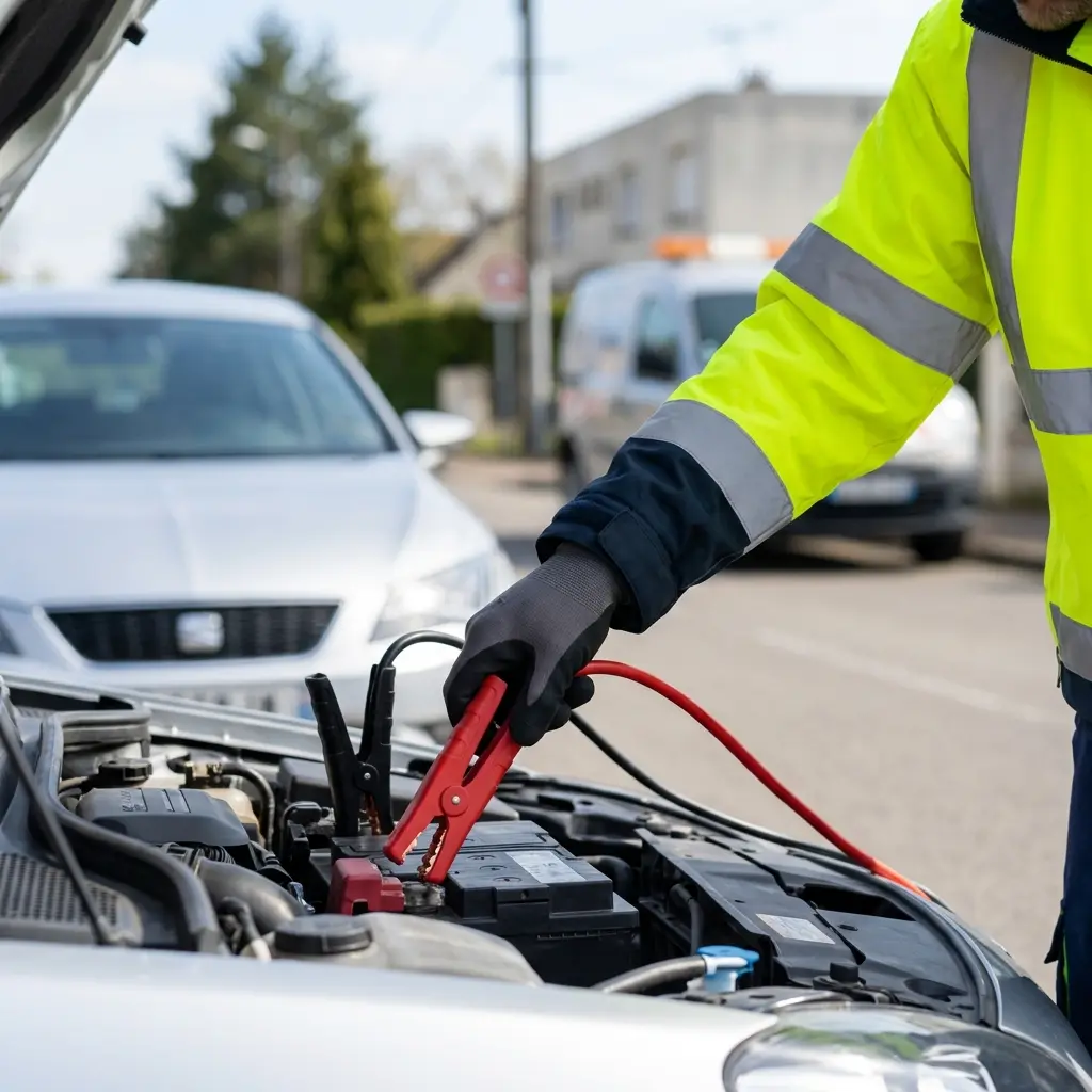 Démarrage voiture Fosses (95470)