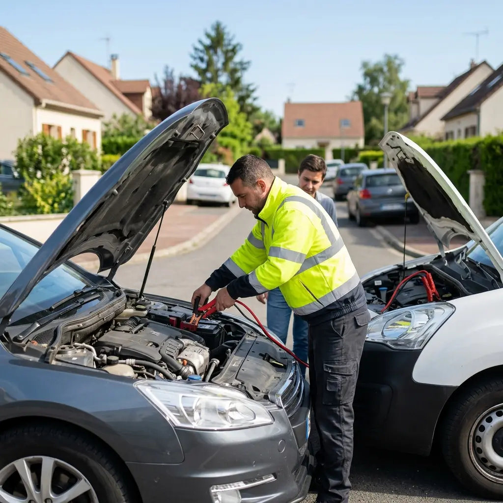 Démarrage voiture Saint-Witz (95470)