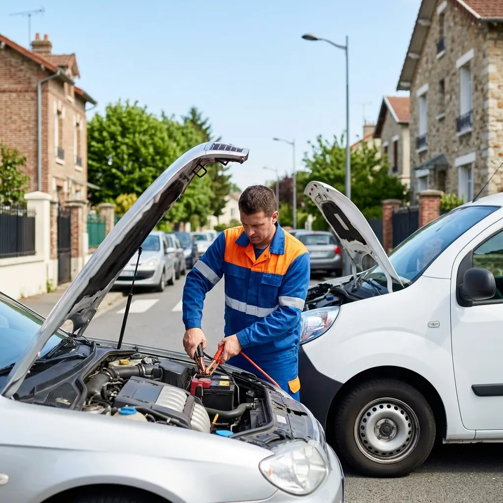 Démarrage voiture Survilliers (95470)