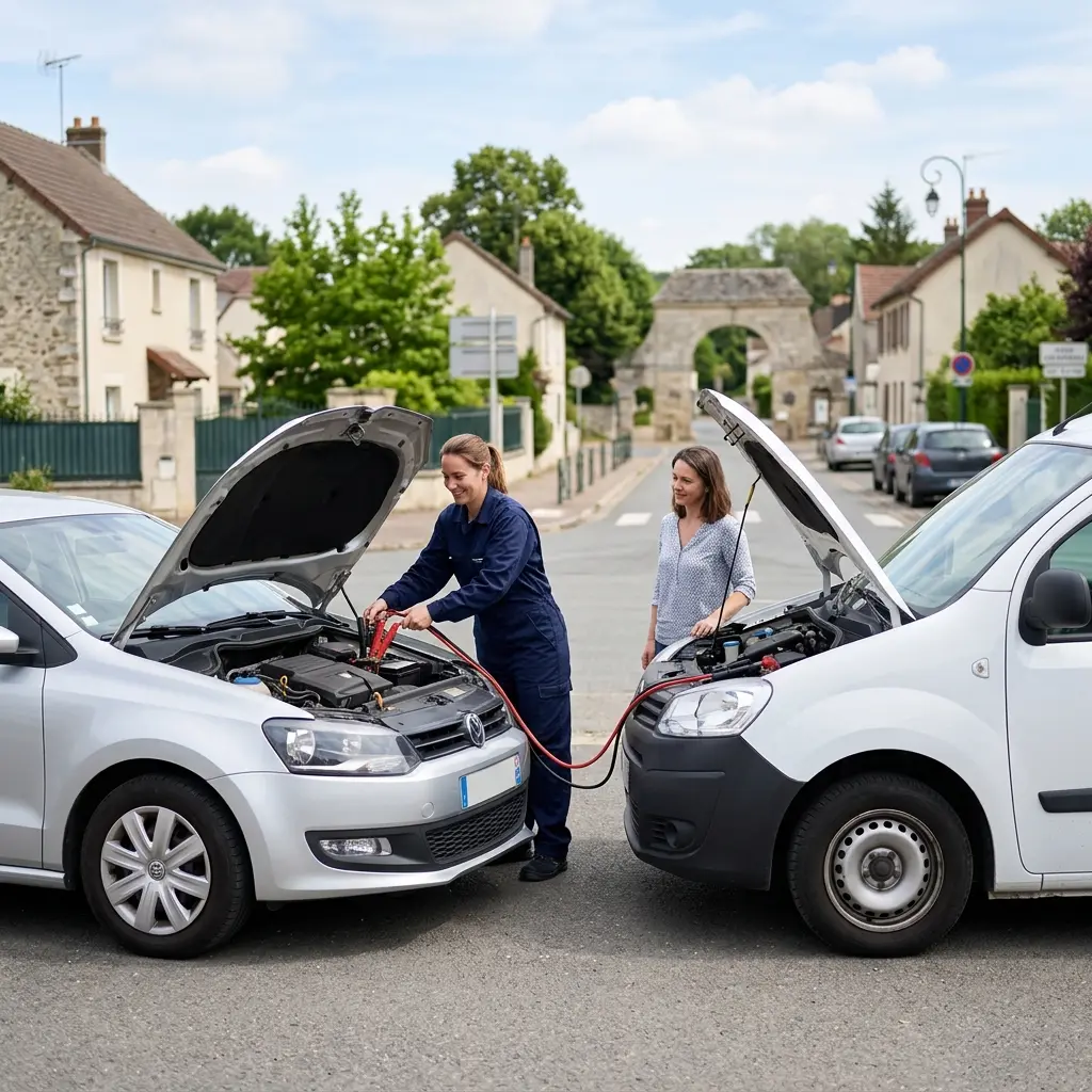 Démarrage voiture Vémars (95470)