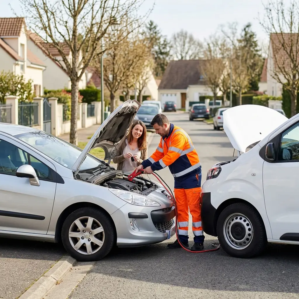 Démarrage voiture Vauréal (95490)