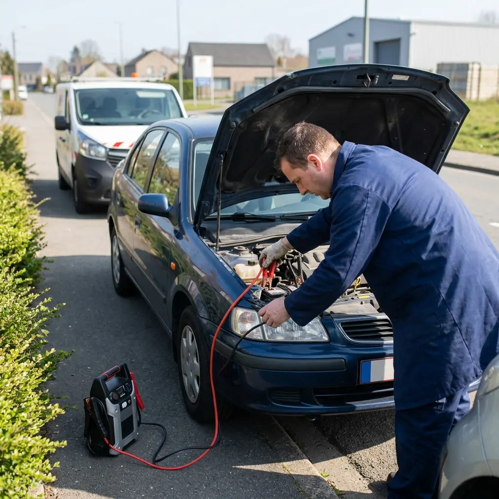 Démarrage voiture Le Thillay (95500)