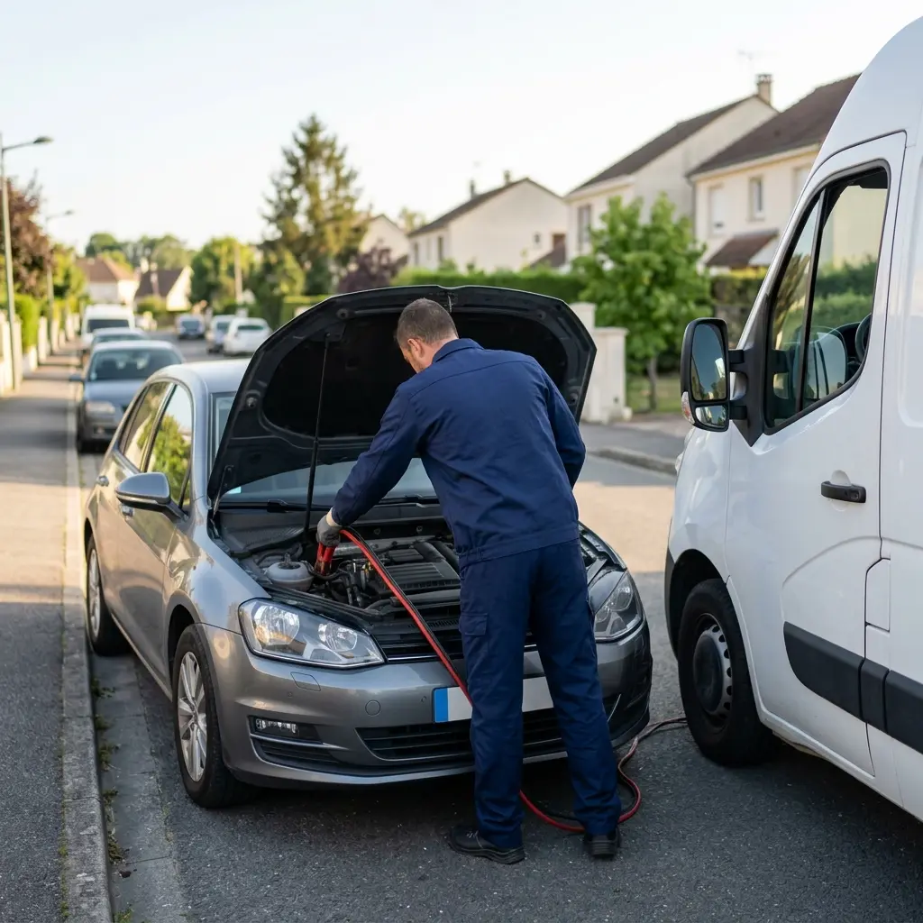 Comment se déroule le démarrage voiture à Osny ?