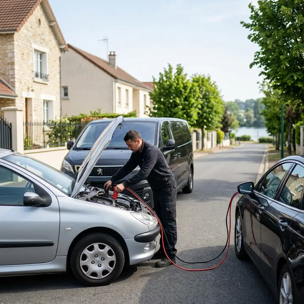 Démarrage voiture Frette-sur-Seine (95530)