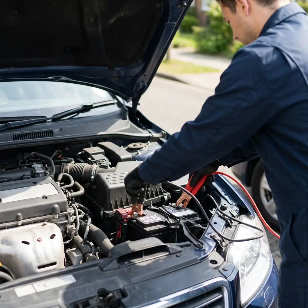 Comment se déroule le démarrage de voiture à Marines ?