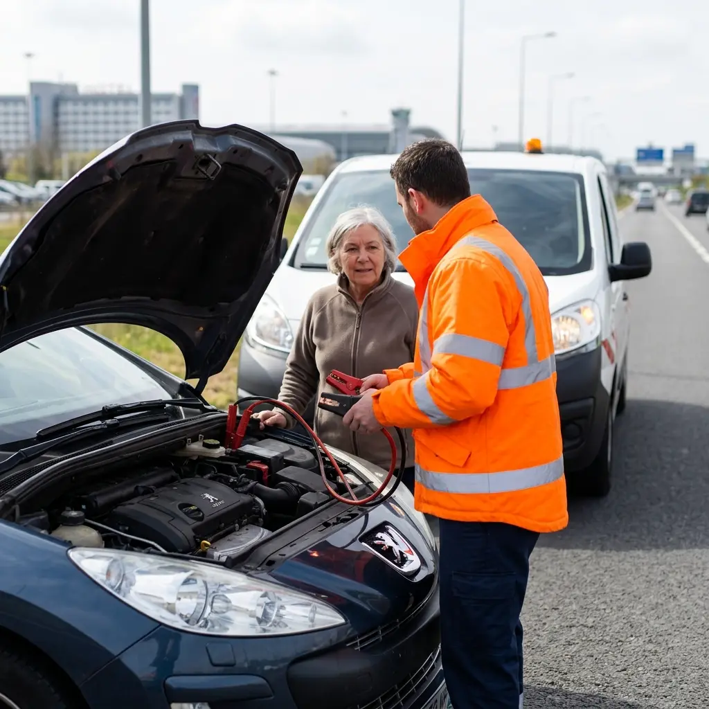 Préparer votre véhicule avant de commencer à rouler à Roissy-en-France