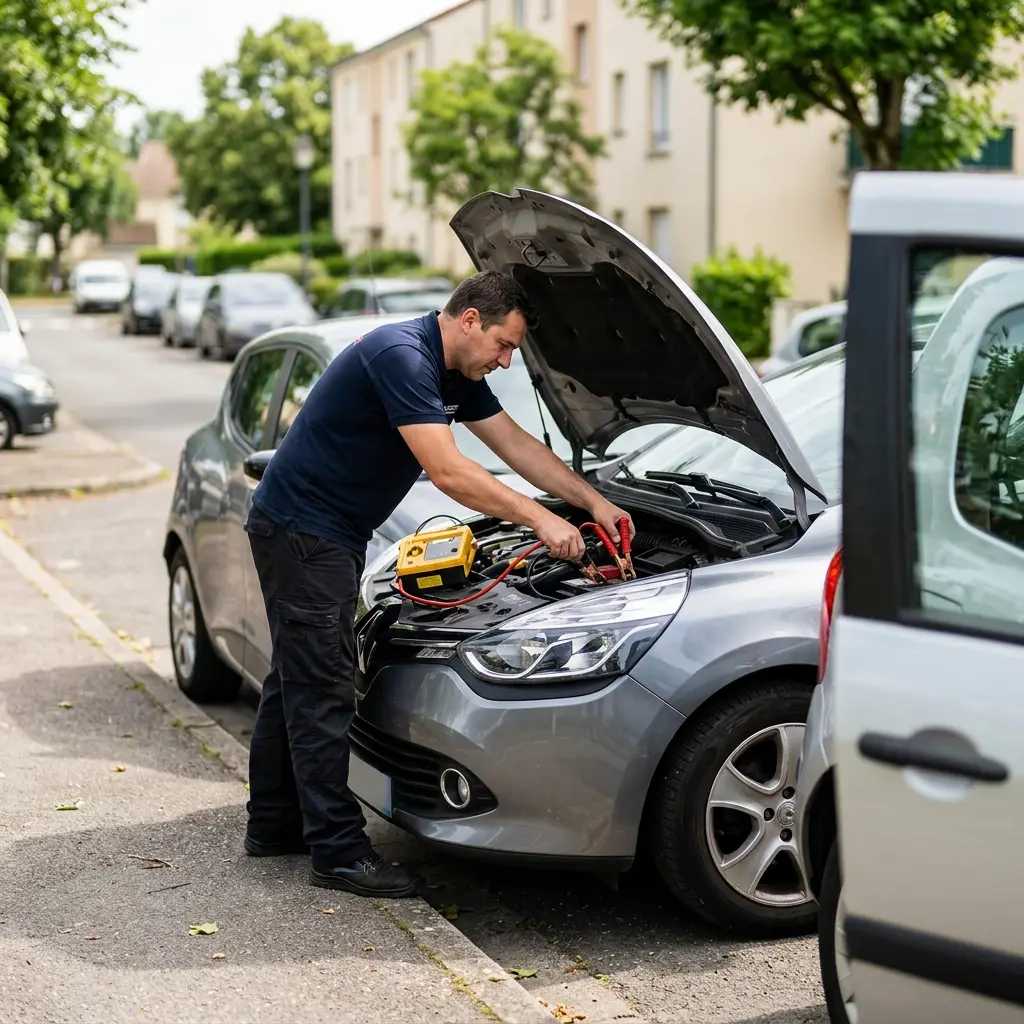 Démarrage voiture Courdimanche (95800)