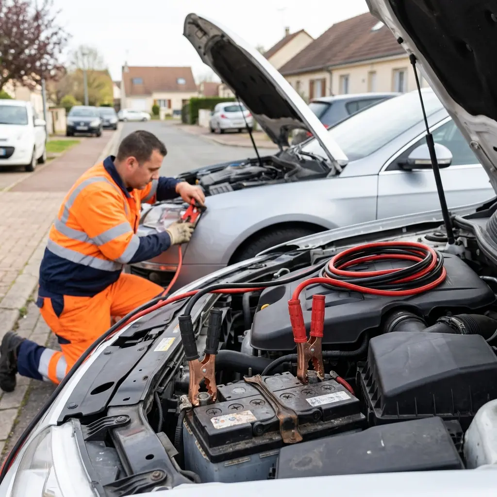 Travail de diagnostic et redémarrage sur place