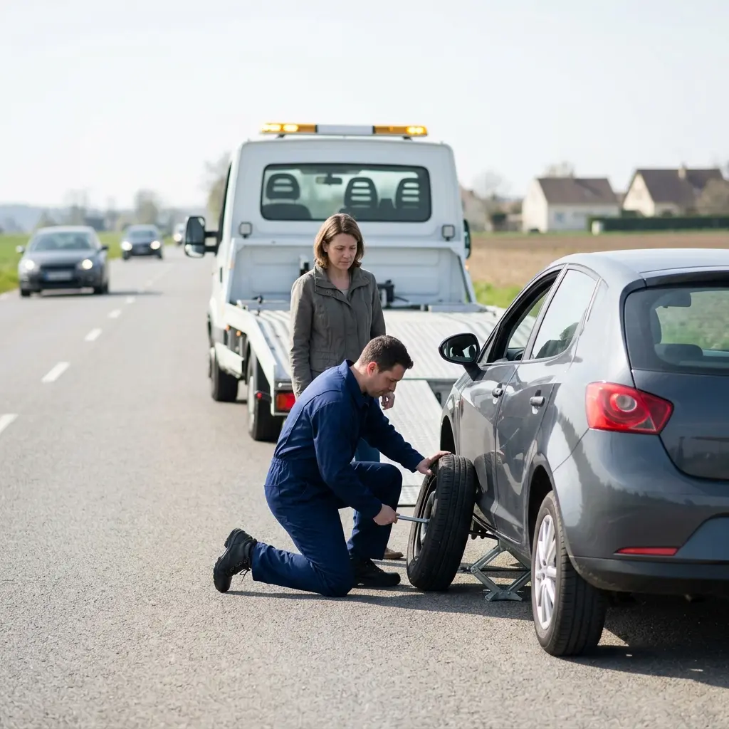 Comment se déroule l'intervention de dépannage à Thourotte ?