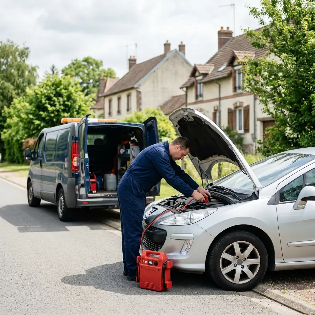 Dépannage auto Villers-sous-Saint-Leu (60340)