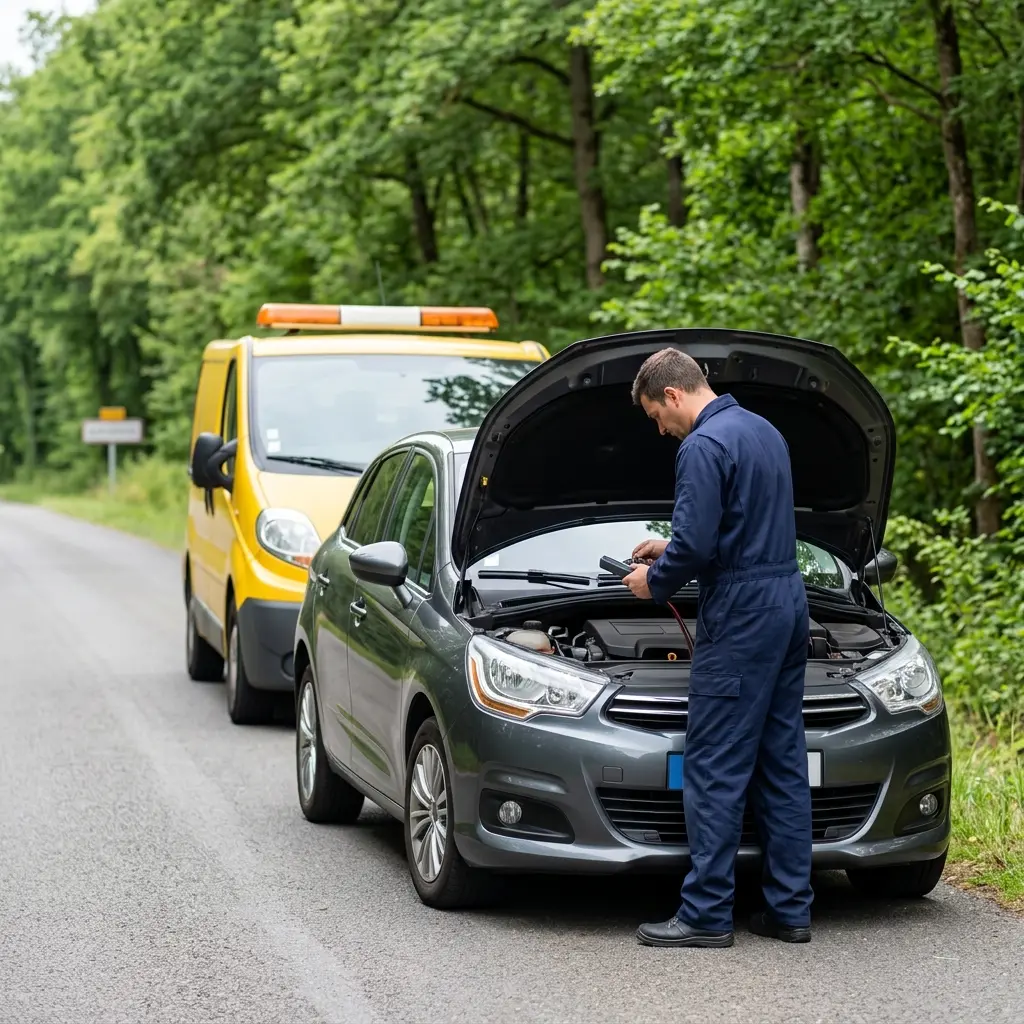 Comment réagir correctement en cas de panne à Coye-la-Forêt