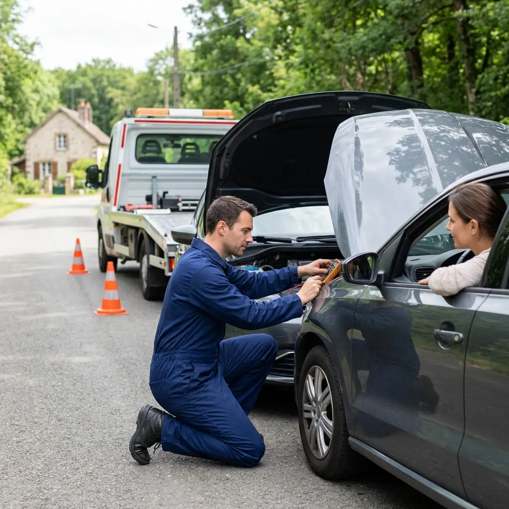 Dépannage auto Coye-la-Forêt (60580)