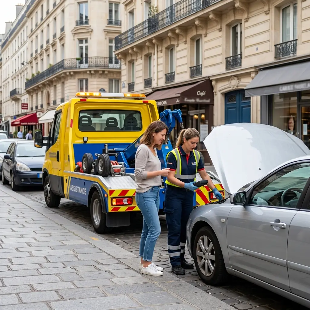 Dépannage auto Paris 1 (75001)