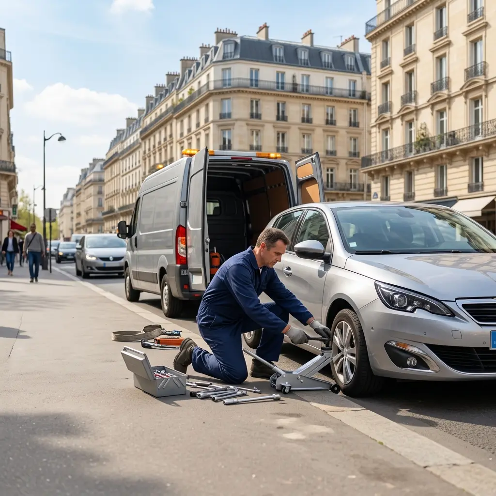 Les gestes essentiels lors d'une panne à Paris 17e