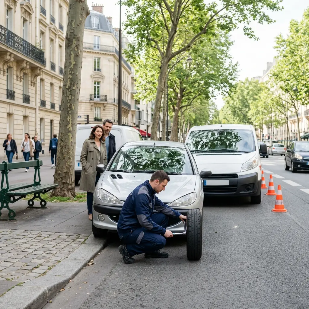 Dépannage auto Paris 17 (75017)