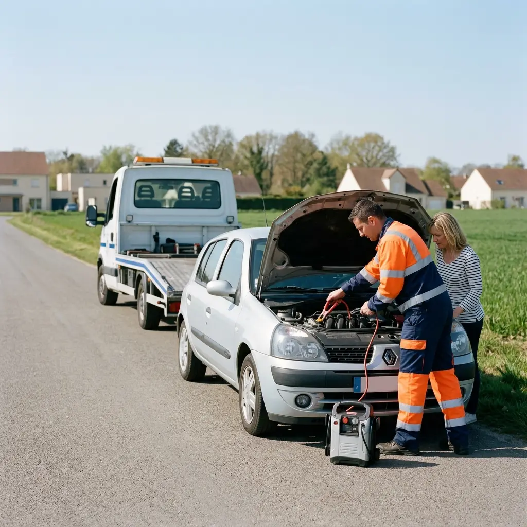 Dépannage auto Crégy-lès-Meaux (77124)