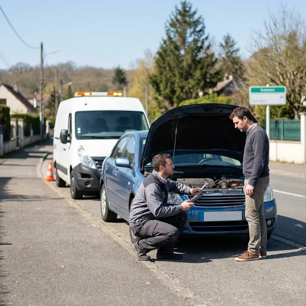 Dépannage auto Samoreau (77210)