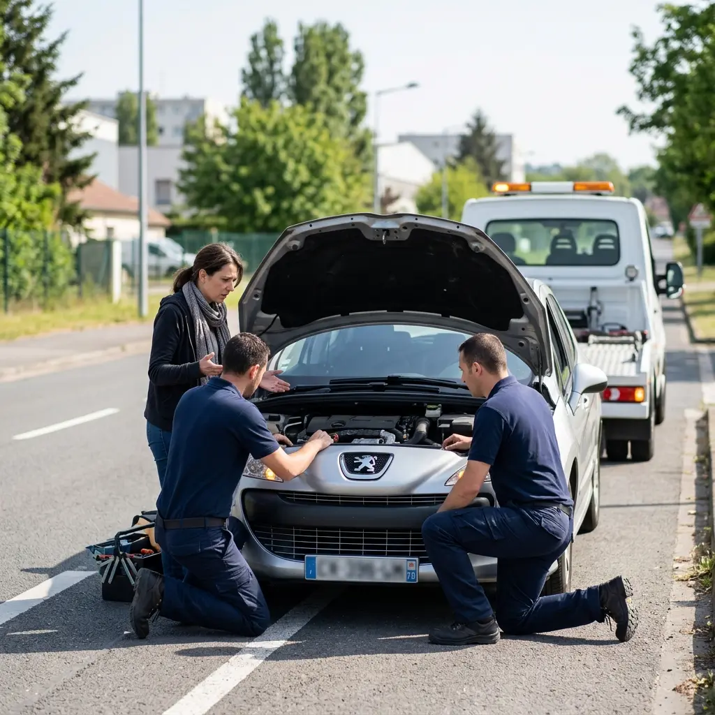 Comment réagir correctement en cas de panne à Mitry-Mory ?