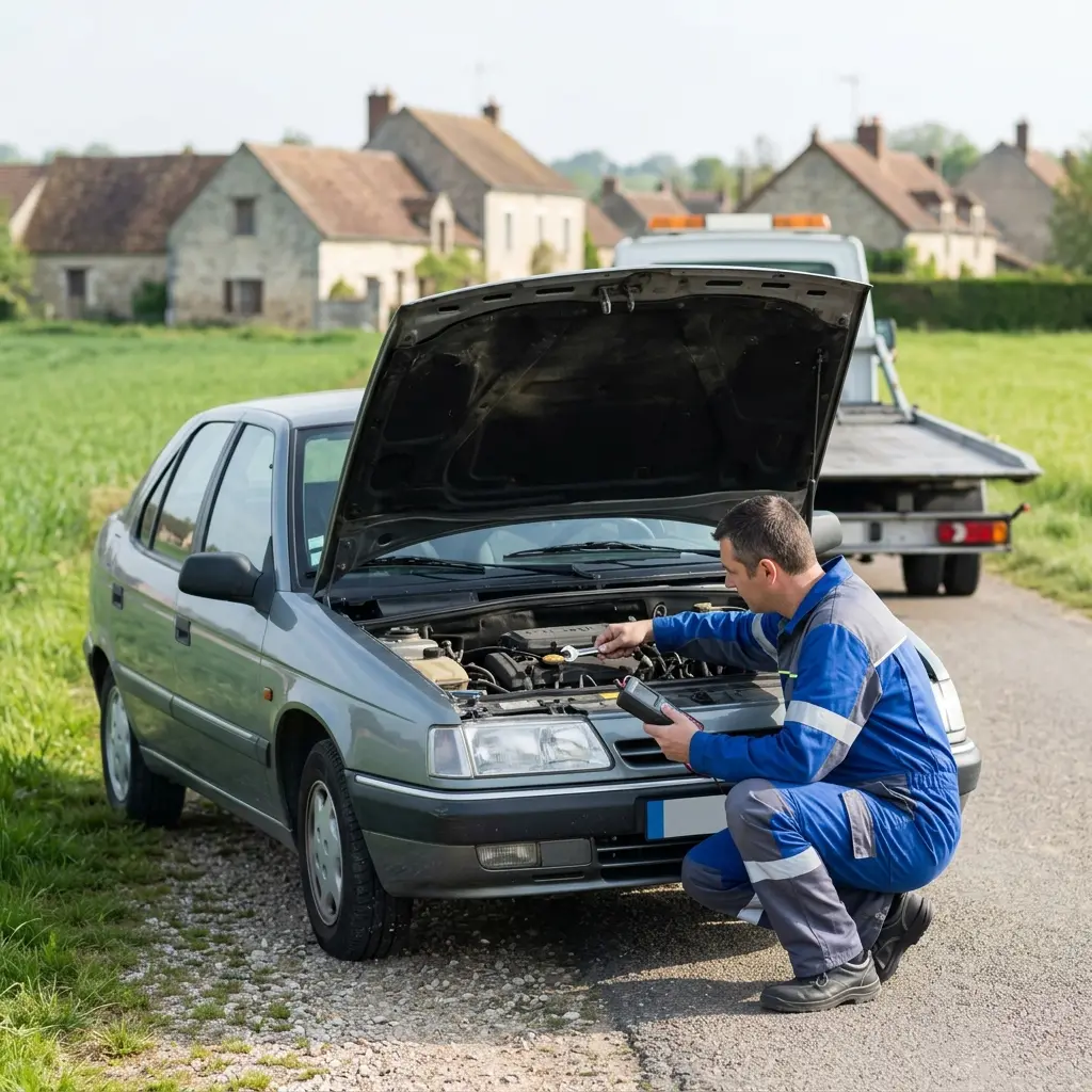Les bons gestes lors d'une panne