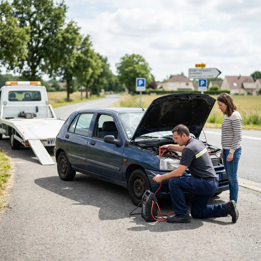 Besoin d'un dépannage auto à Saint-Thibault-des-Vignes ?