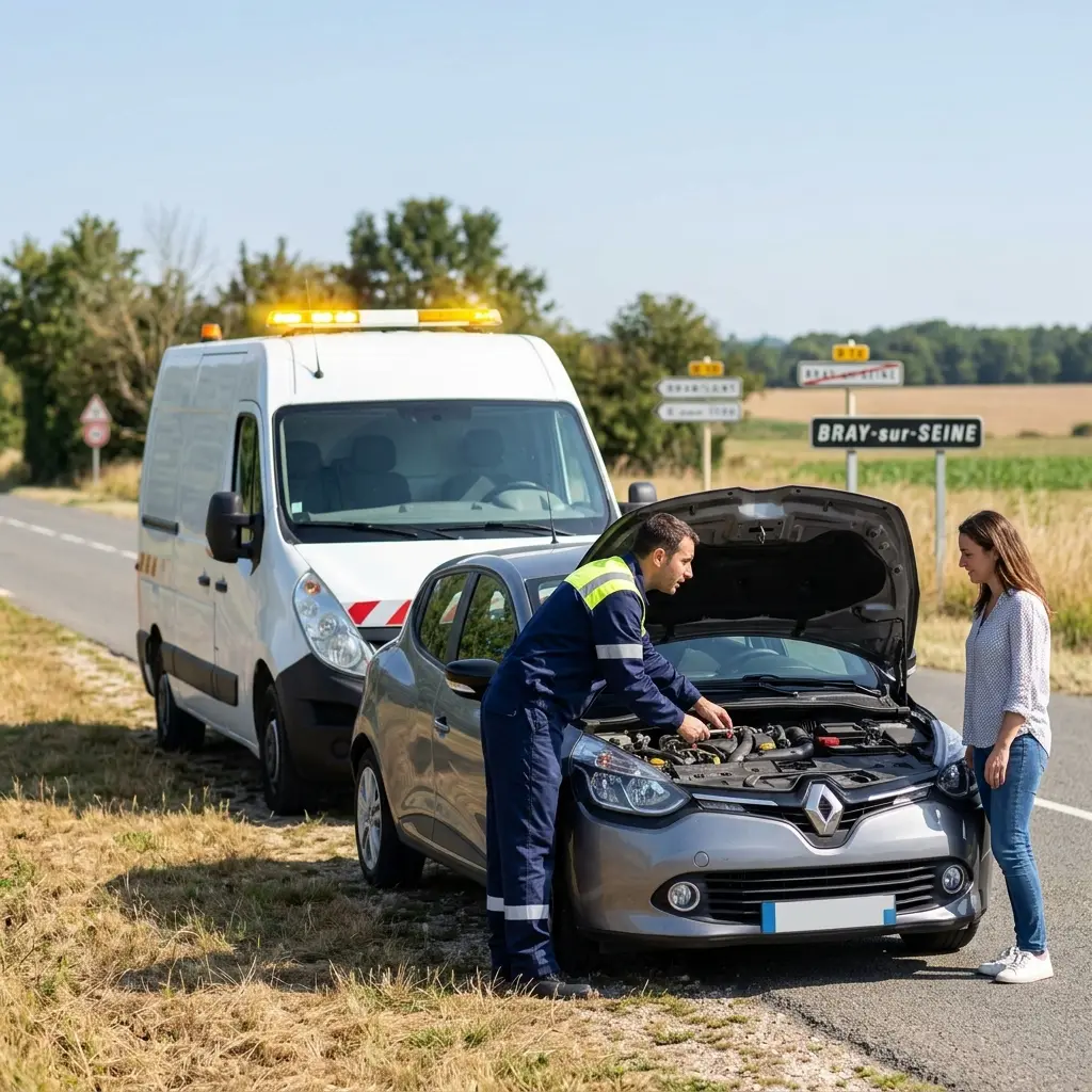 Comment se déroule l'intervention à Bray-sur-Seine ?